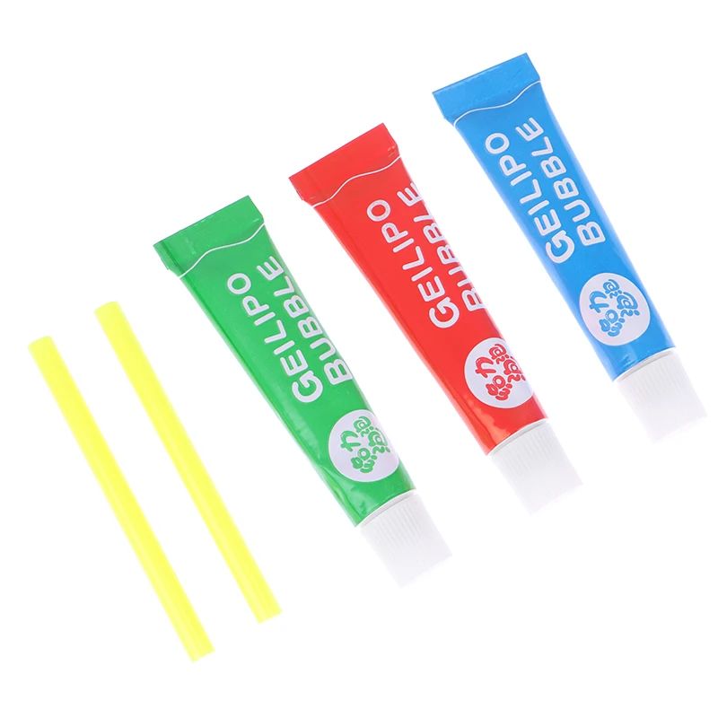 Magic Bubble Glue Toy Blowing Colorful Bubble Ball Plastic Balloon Won't Burst Safe For Kids Boys Girls Gift 3