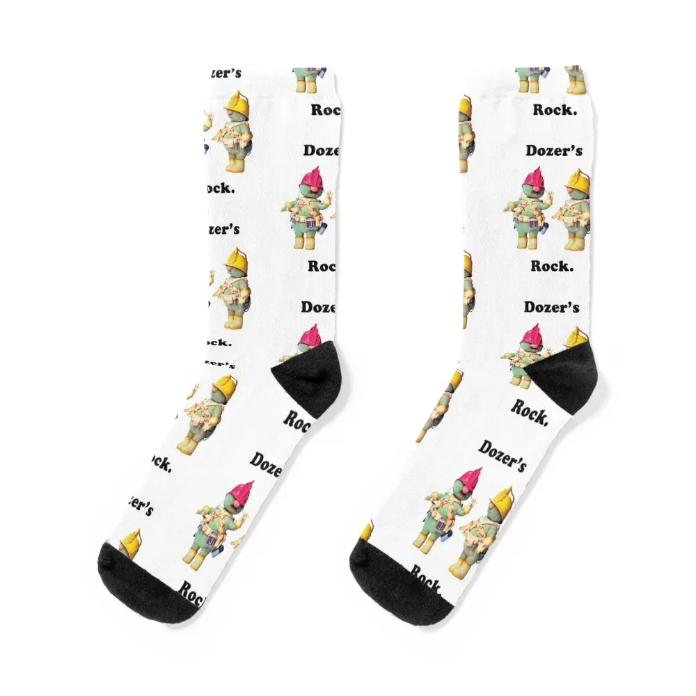 

Fraggle Rock Band Vintage 80s Socks fashionable summer Stockings Mens Socks Women's