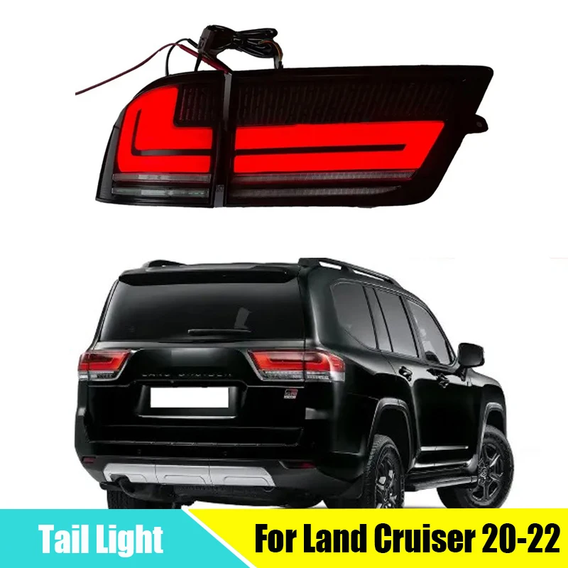 

LED Tail light for Land Cruiser 300 LC300 FJ300 2016-2022 Rear Fog lamp Brake Reverse Turn Signal