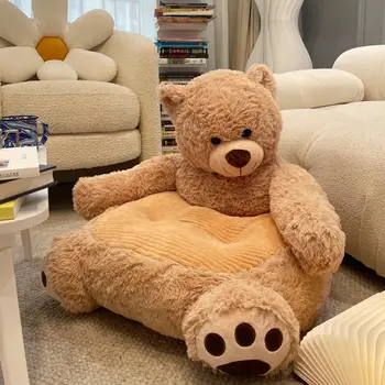 Lovely bear sofa lazy sofa chair little red book with home ins wind seat cute cartoon animals mini sofa children sofa chair