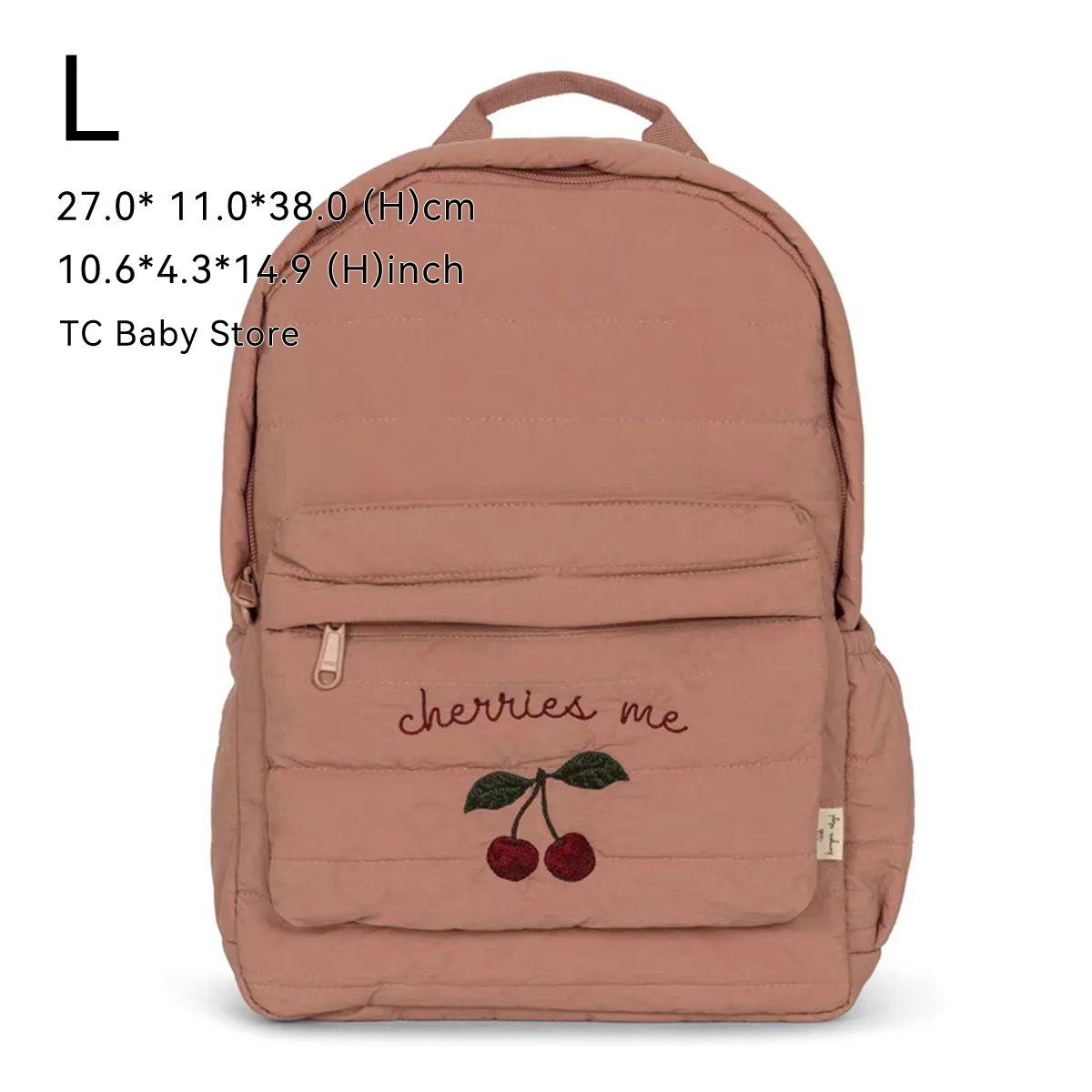 L Dark pink cherry