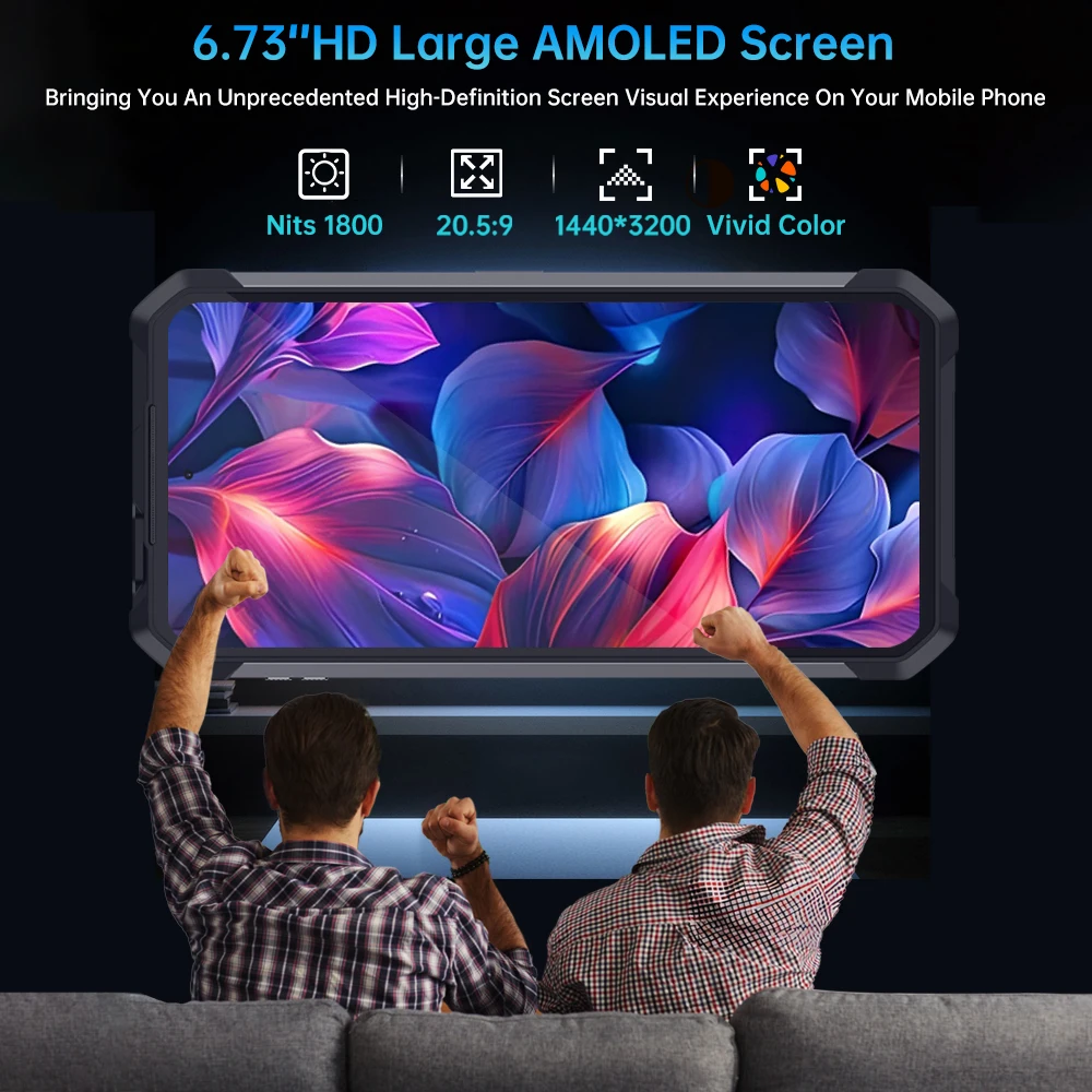 8849 Tank 4 Pro Unihertz 5G Rugged Projector Smartphone 1TB