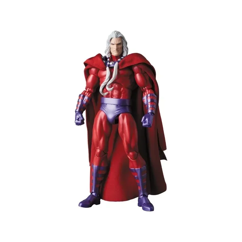 

Genuine Marvel Comics Series X-Men Hand Mafex-128 179 Magneto Joint Movable Doll Spot Collection Room Decoration