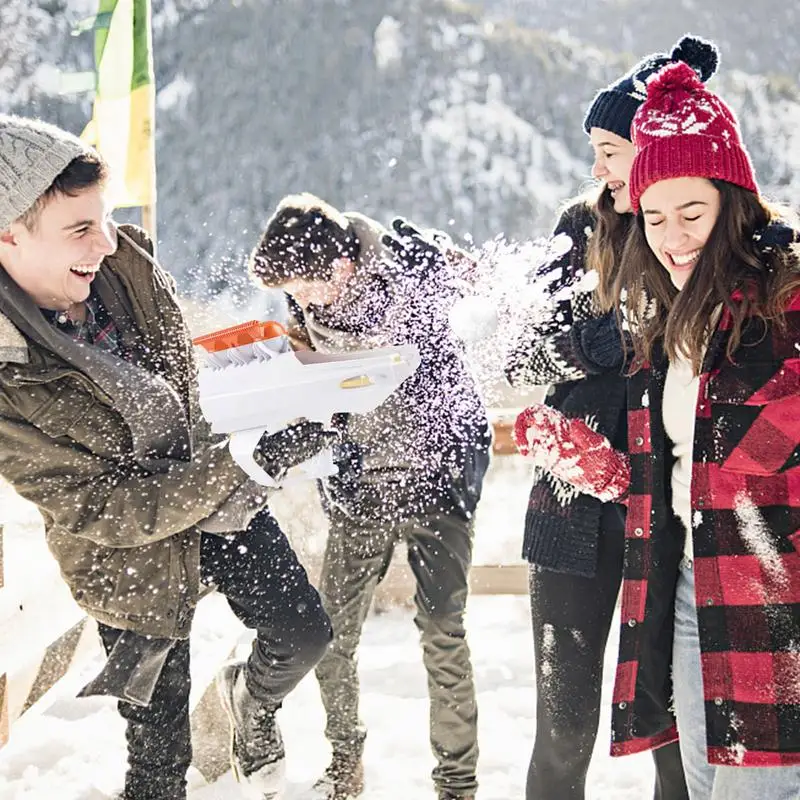 Snowball Launcher Snowball Launcher Snow Blasters Blasters Portable Non-slip Small Winter Outdoor Toys