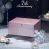 Flowers Know 7th Anniversary Makeup Storage Box Cosmetics Iron Box 6