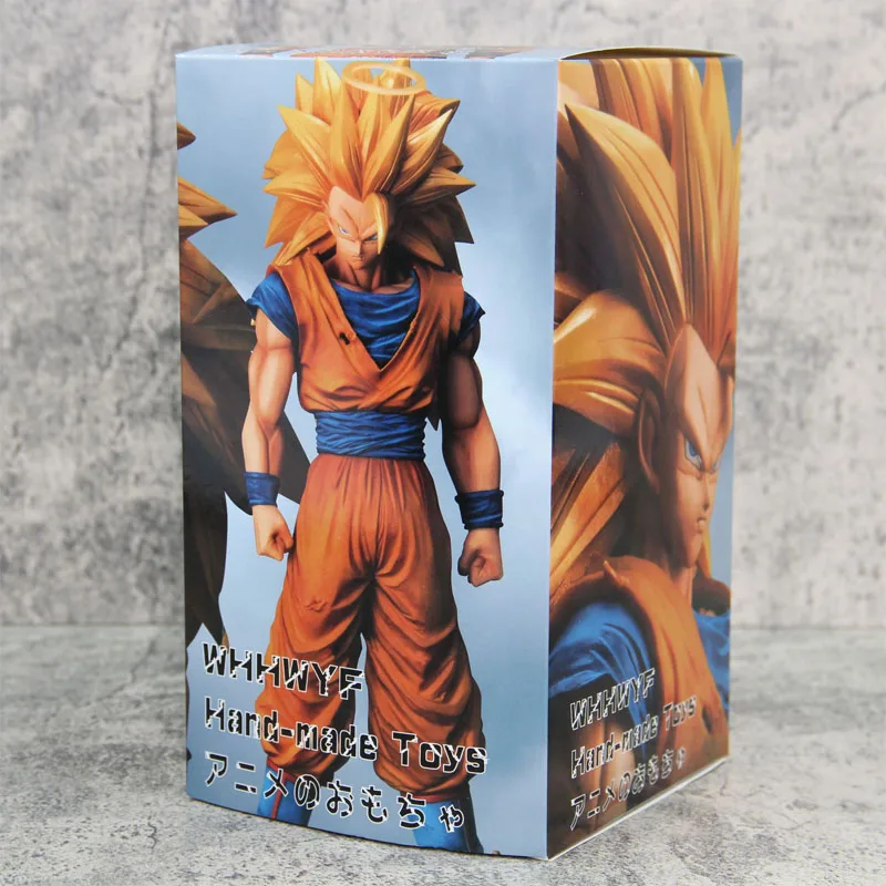 Dragon Ball Z Samurai Figures Son Goku SSJ 3 Figurine Super Saiyan 3 Vegeta  Frieza Anime Figure PVC Model Statue Doll Toys Gift - AliExpress