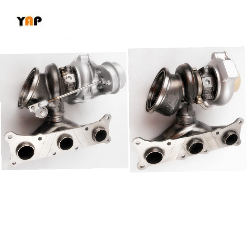 

1 группа турбо-зарядных устройств Подходит для BMW 740i N54 3.0L L6 11657593022 11657649296 11657593023 11657649297 2008-2014