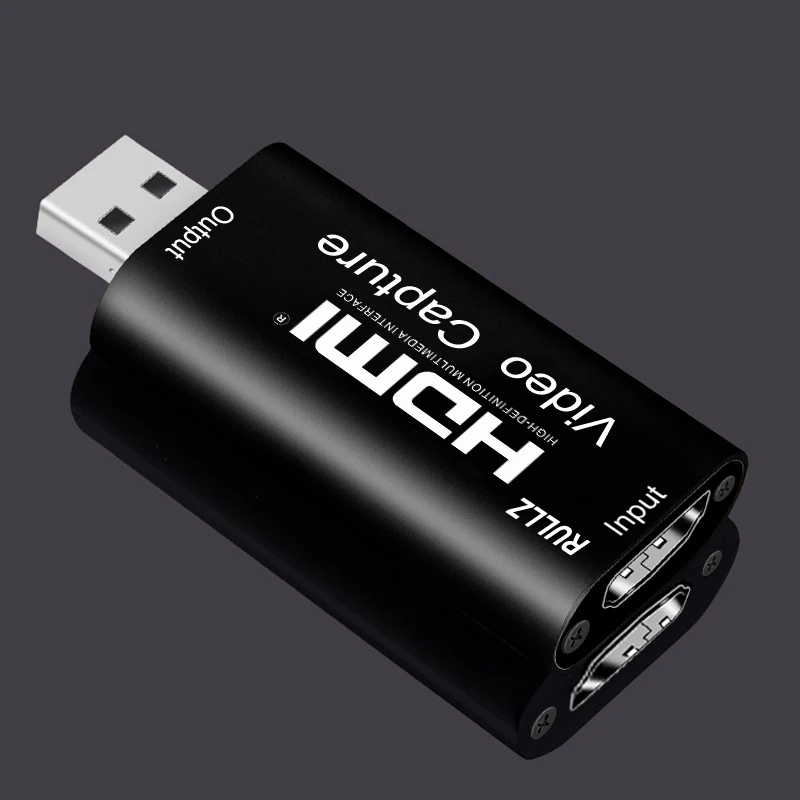 MINI Portatile HD USB 2.0 porte HDMI 720P 60fps Monitor Video Capture card per PC 