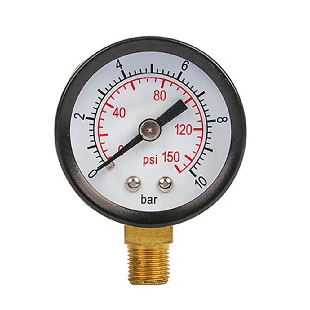 

Pressure Gauge Meter 1/8 Inch Threaded Interface Gas Pressure Meter for Air Pump Oil Water Separator Filter Pneumatic Tools