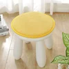 Round cushion solid color thickened non-slip chair cushion home small round stool student dormitory chair stool ass cushion 5