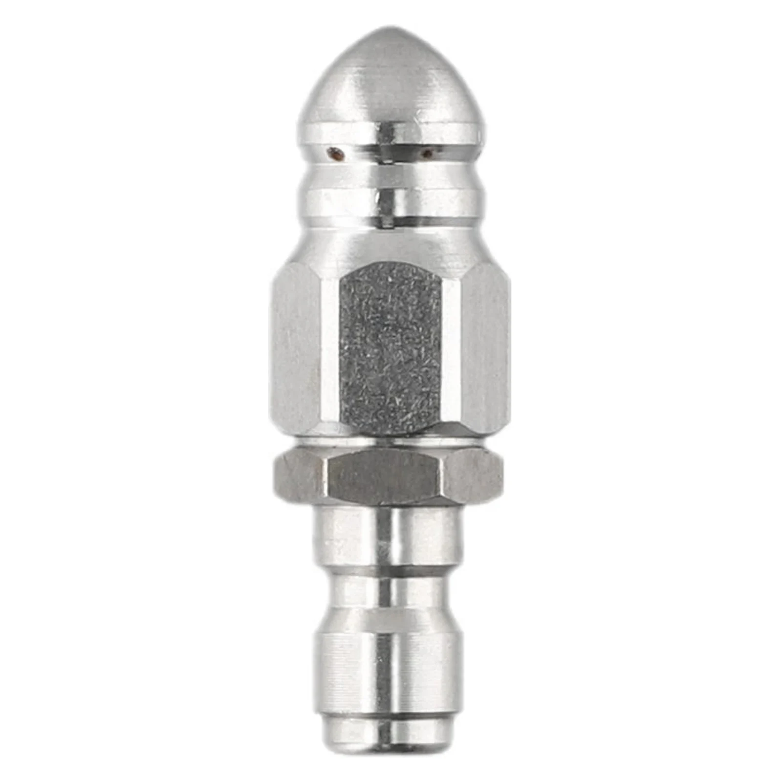 

1 Front 6 Back Nozzle 1/4 inches Hose Spare Stainless Steel Wear Resistance 1/4inch Accessory Low Cost Replace