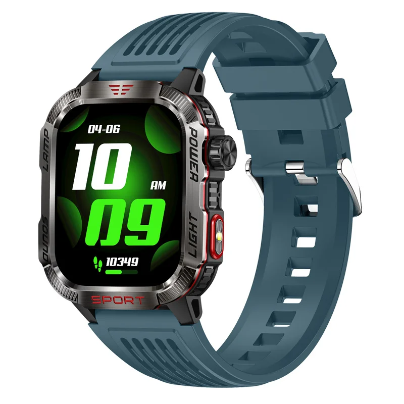 HT29 Smart Watch 2.01inch Large Screen BT Call Heart Rate Health Monitor Outdoor Sports AI Voice Assistant Smartwatch 10