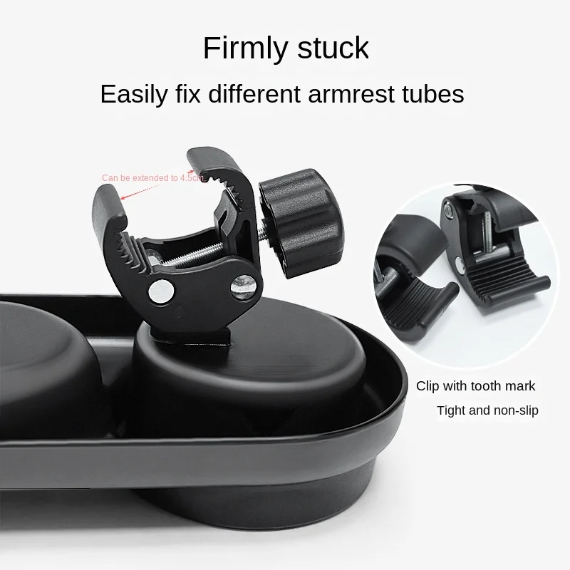 Stroller Dinner Plate Universal Cart Dining Plate Snacks Baby Bottles Holder Handrail Bearing Baby Stroller Accessories