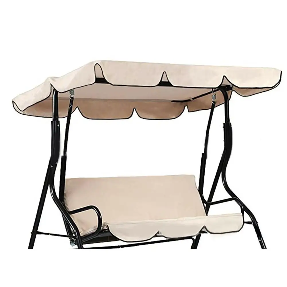 Outdoor Awnings 210d Waterproof Silver Coated Oxford Cloth Outdoor Wing Waterproof Canopy Set Courtyard Swing Ceiling Uv Resistant Porch Cover