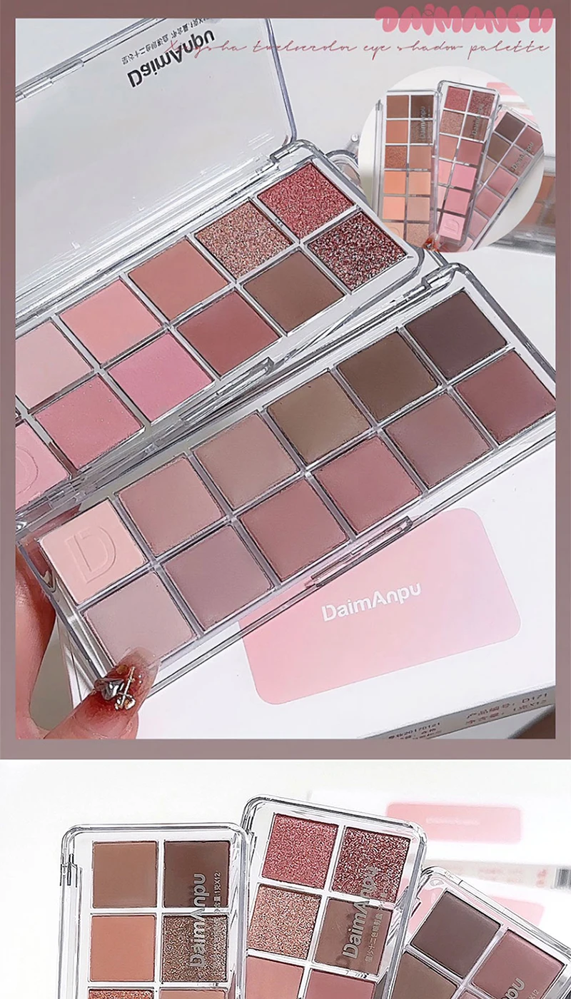 12 Color Eyeshadow Palette Image 1