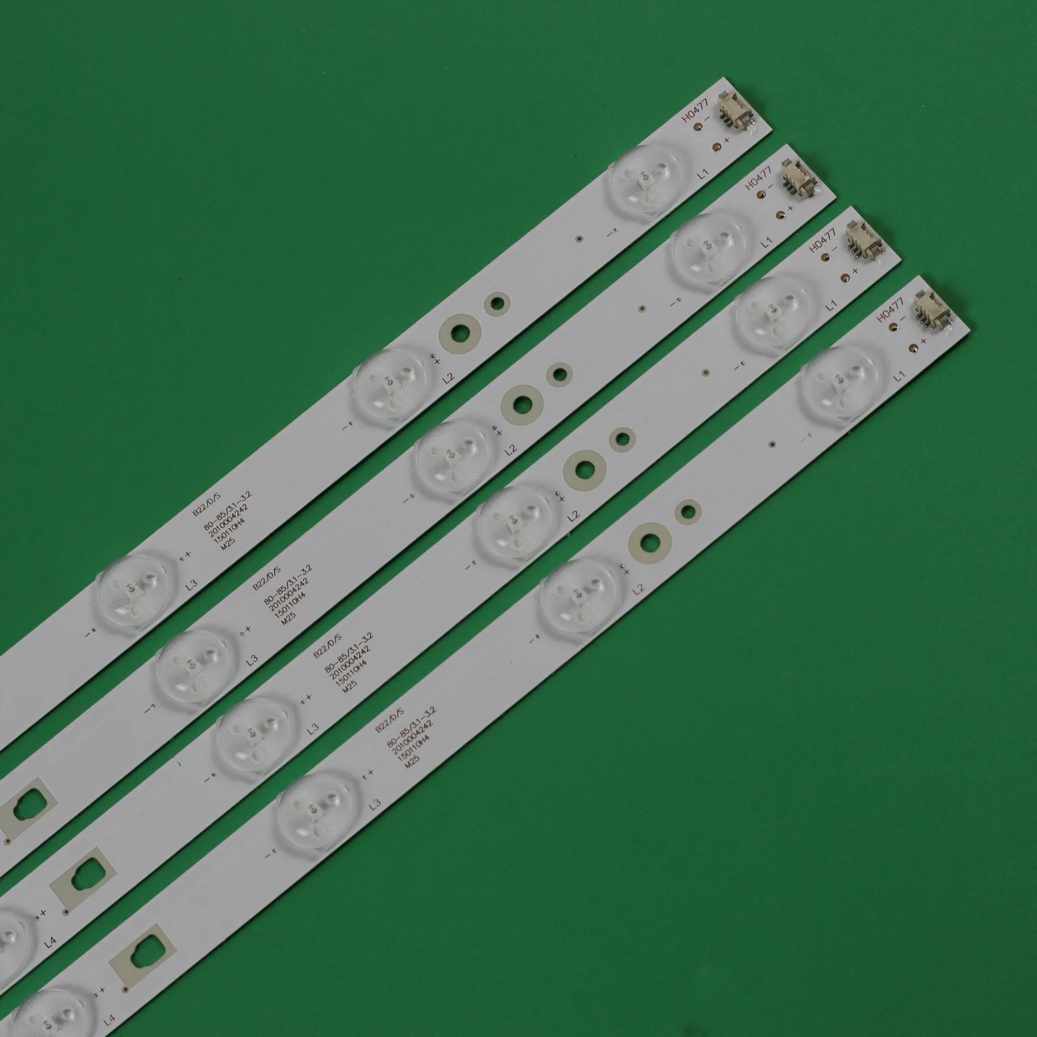 Conjunto Tira Conduzida Led40d1202a Led40d12-03 um 30340012205 Le40d8810 Led40f1100c Le40a7100l 40a5m Le40b3000w Jvc Lt40c550 Peças - Imagem 4