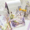 Yoofun 30sheets Creative Material Paper Decorative Diary Album Scrapbooking Background Paper Collage Junk Journal Supplies 5