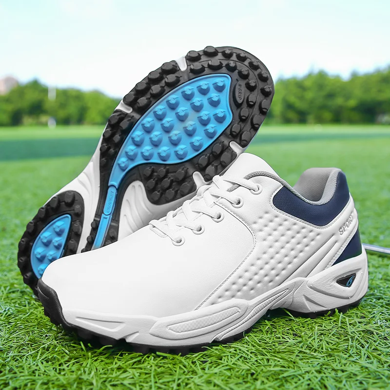 Professional Golf Shoes For Men Big Size Outdoor Spikeless Mens Golf Sport Training Sneakers