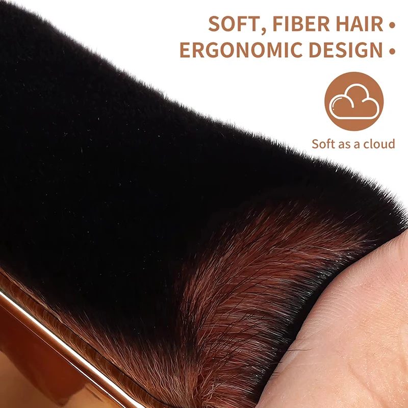 NEW 1PC Makeup Brush Siren Brushes for Body Foundation Makeup for Tan Sunless Tanner Makeup Self Tanning Mousse Cosmetic Tools 4