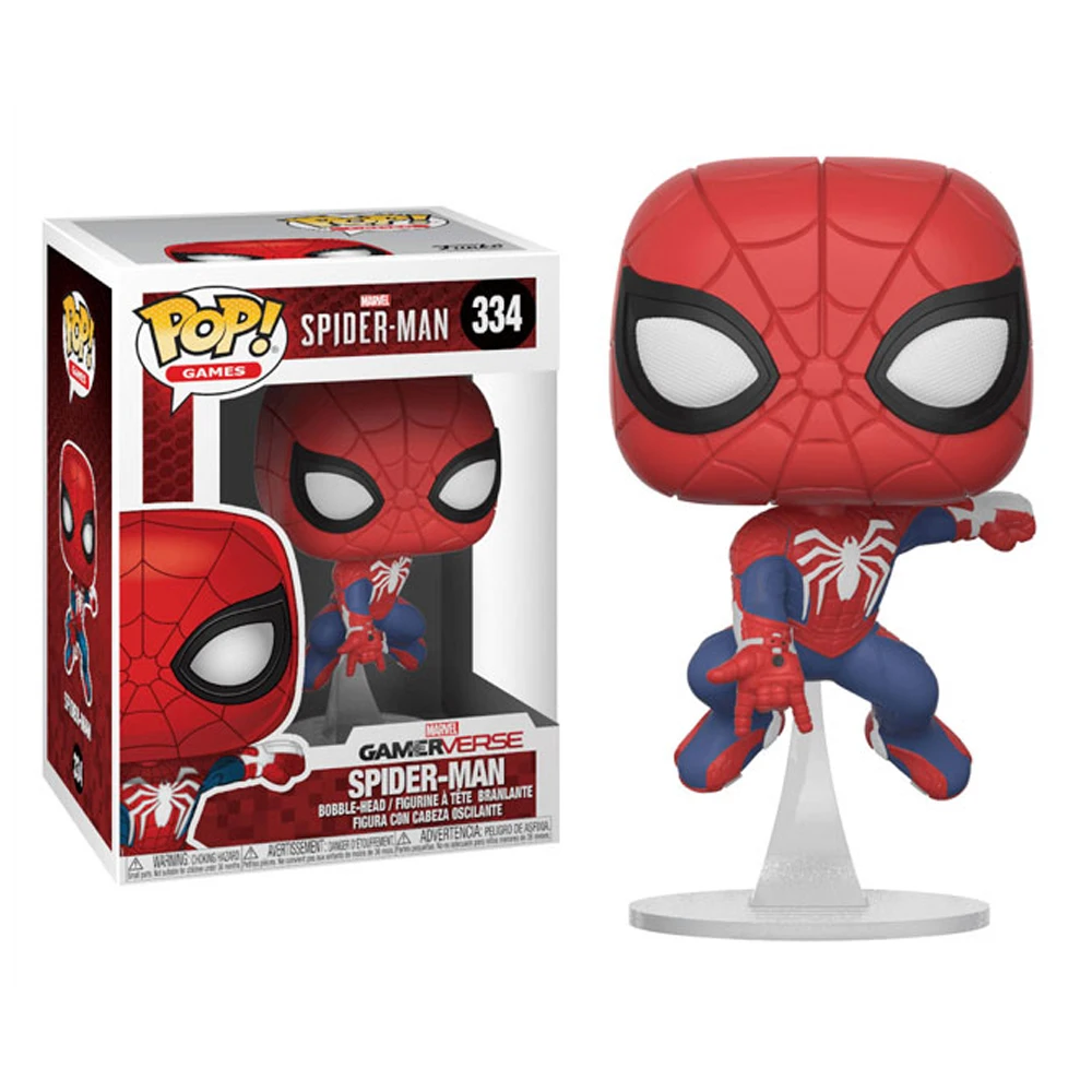 thumbnail image 1 of Funko pop SPIDER-MAN GWEN MORALES IRON SPIDER Figura de vinilo Muñeca Modelo Juguetes, 1 of 4