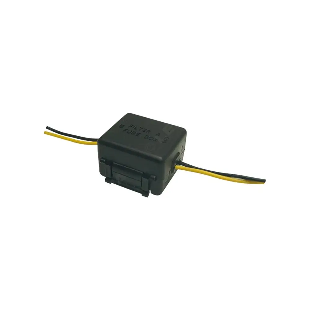 

12v Car Power Signal Filter Anti-interference Stereo Radio Audio Relay Capacitor Power Filter Accessories