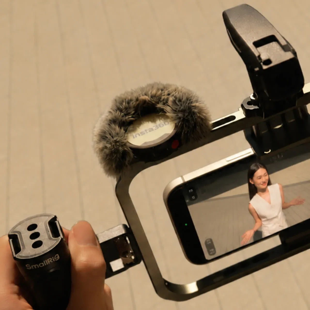Insta360 Mic Pro 윈드실드(대형) 무게는 4.2g입니다. 바람 소음 감소. Mic Pro 액세서리용입니다.