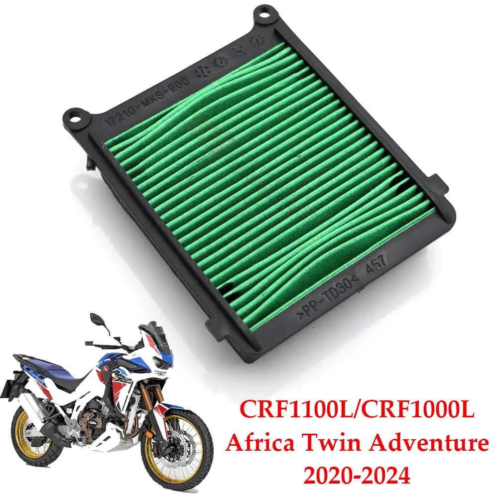 Air Filter Motorcycle Air Filter Air Filter Cleaner For Honda CRF1000L CRF1100L Africa Twin Adventure-Motorcycle Engine Air Intake Filter Cleaner Motorbike Air Filter