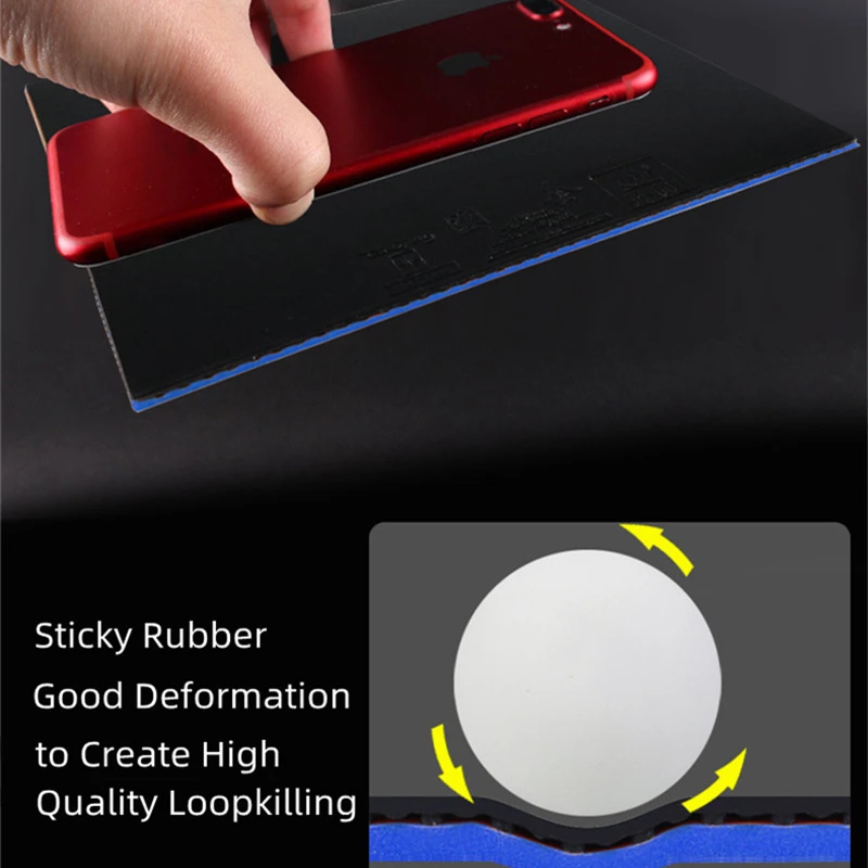 Tuttle Beijing Table Tennis Rubber Sheet ITTF GUOTAO 96-001 Blue Spring Sponge Ping Pong Rubber for Professional Games table tennis rubber,table tennis equipment