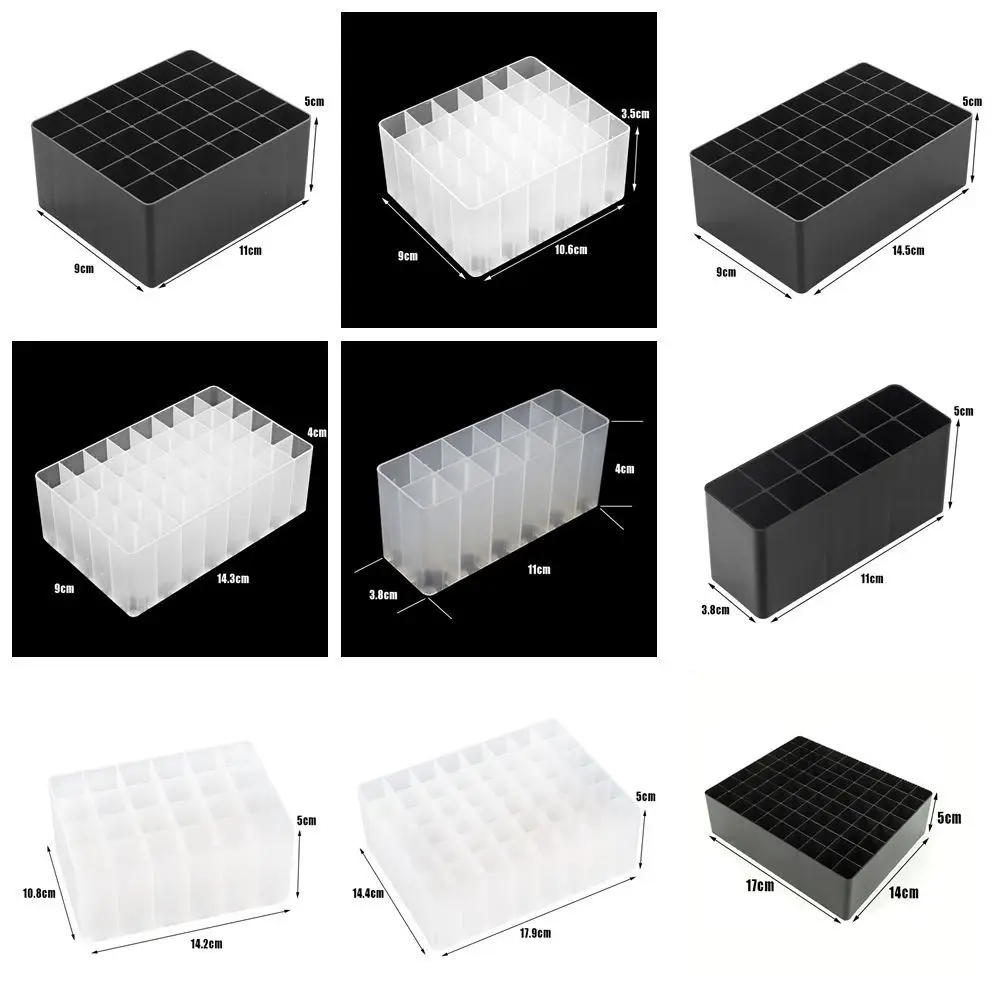 Simple 12/24/30/40/48/80/100 Slot Pen Holder Large-capacity Multifunctional Brush Pen Storage Rack Make-up Brush Stand Organizer pen holder pen and brush holder brush holder makeup organizer desk organizer desk storage rack