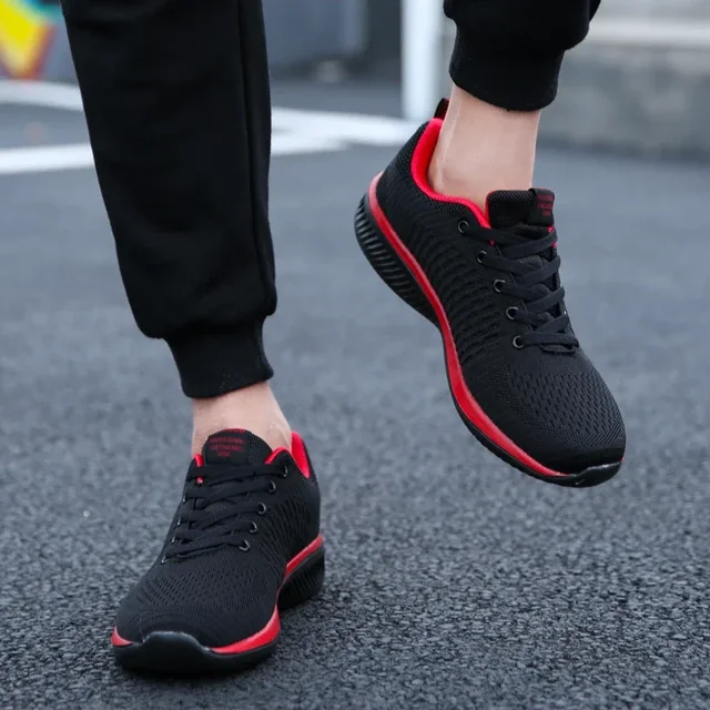 Athletic Shoes for Men Shoes Sneakers Black  Casual Men Women Knit Sneakers Breathable Athletic Running Walking Gym Shoes 3