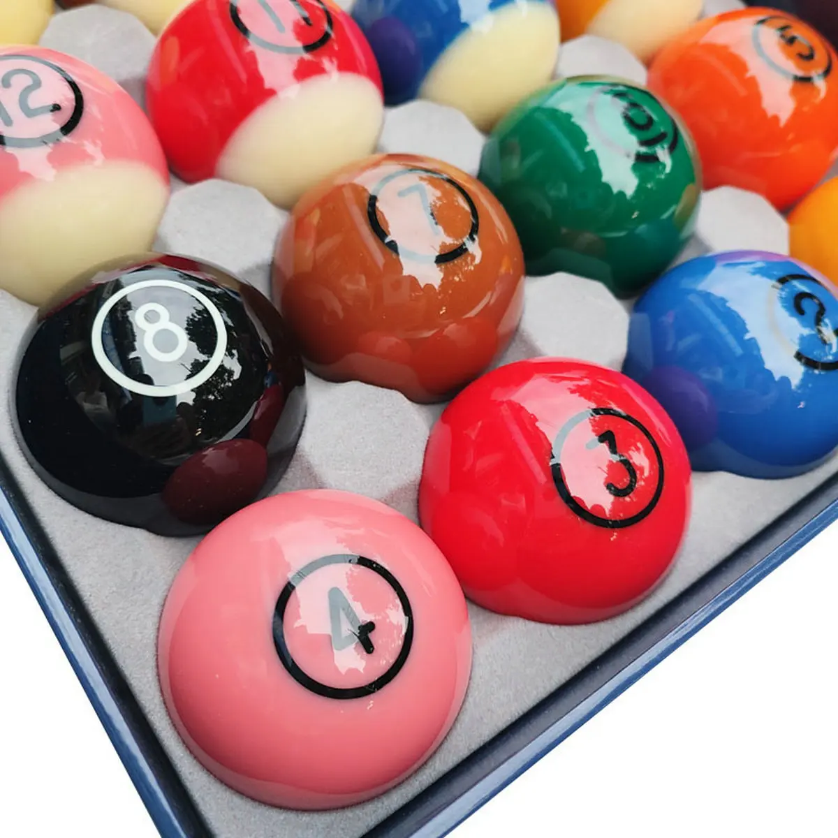 Belgium DYNASPHERE Magic King Phenolic Billiard Pool Ball Set 2-1/4"