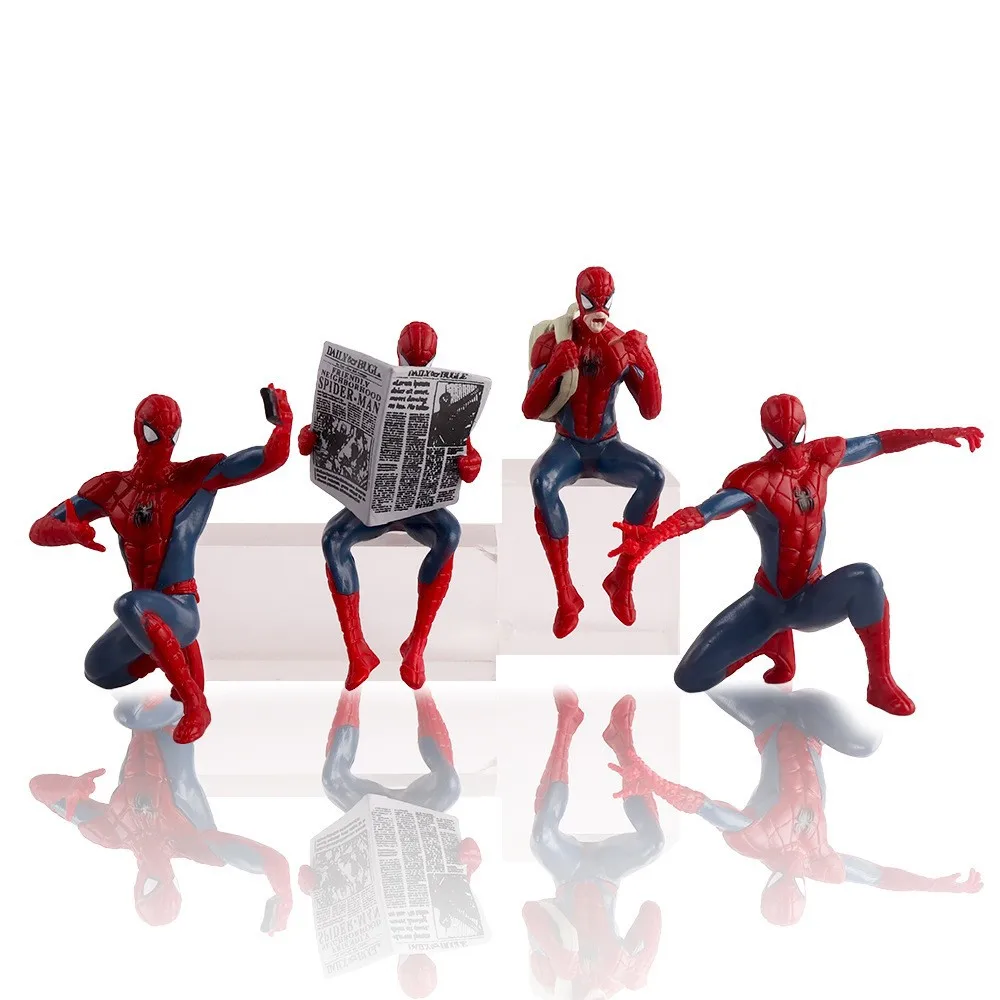 Superhero Action Figure (7-9cm), Anime Collectible Mini Model Toy, Gift for Fans - 3