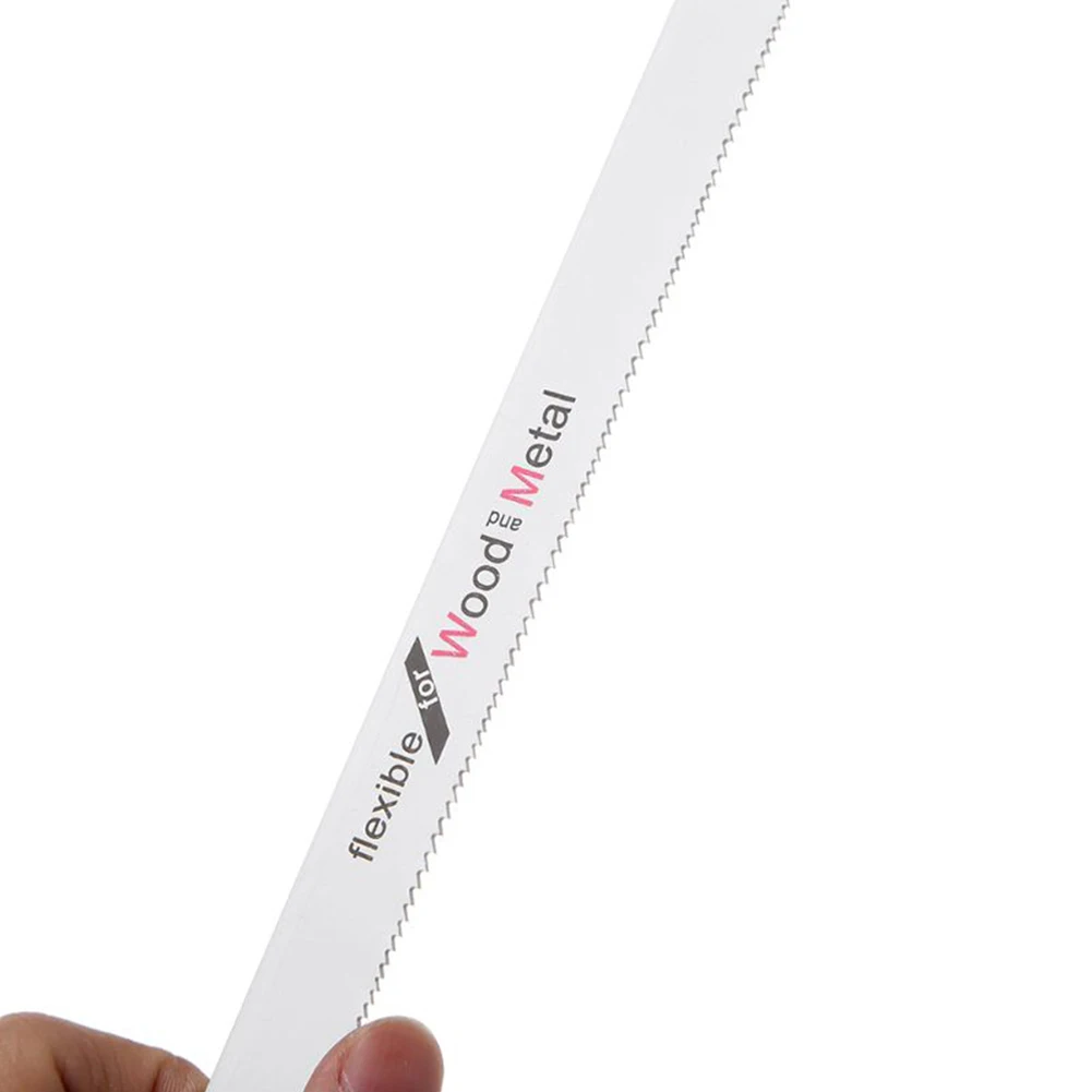 S122VF 왕복 톱날, 고탄소강 멀티 지그 톱날 세이버 톱, 목재 금속 절단용 핸드톱, 300mm, 2 개
