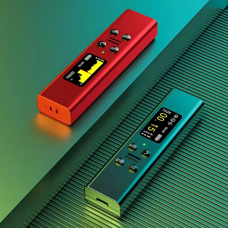 

Geiger Counter Nuclear Radiation Detector Up grated Monitor Dosimeter,Rechargeable Beta Gamma X-ray Portable Handheld Rad