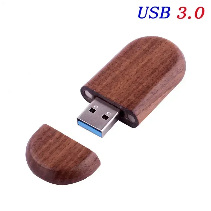 thumbnail image 1 of JASTER USB 3.0 High Speed LOGO Wooden Box Personal Logo Customer Pendrive 8GB 16GB 32GB 64GB USB Flash Drive Pen Drive U Disk, 1 of 5