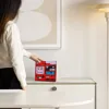 LED Digital Clock Clock Pixel Panel 64*64 Pixel Desktop Clock Electronic Alarm Clock Dedroom Decoration Bedside Silent Clock 6