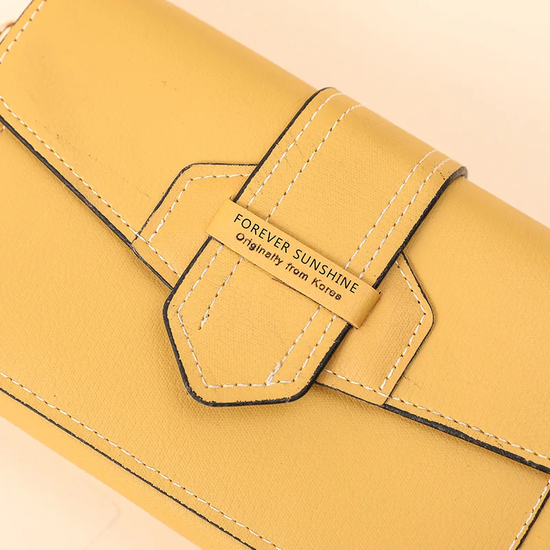 PU Leather Women Wallet Luxury Long Zipper Hasp Wrist Purses Retro Design Tassel Clutch Female Card Holder Thin Mobile Phone Bag