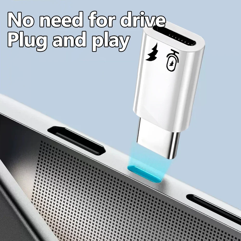 IOS Female To USB C Male Adapter Type C Charger Converter for IPhone 15 IPad Charging Data Transfer Adapters for Samsung Xiaomi