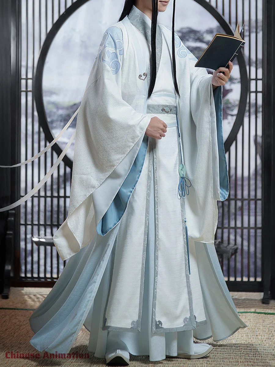 

China TV Mo Dao Zu Shi Meow House Genuine CP Lan Wang Ji Cosplay Lan Zhan Costume MDZS TV Ancient Comic Con Party Birthday Gifts