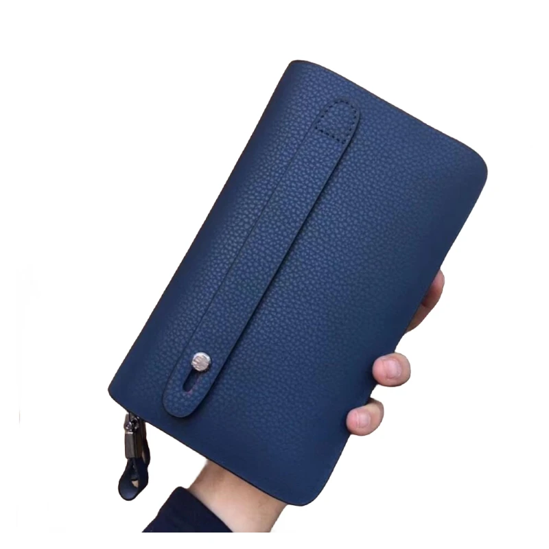 

Men's leather trendy luxury wallet card bag and envelope