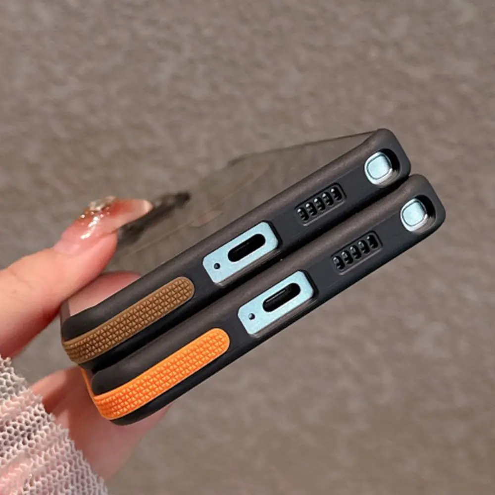 Enhanced Magnetic Protective Metal Lens Stand Case with Acrylic Bumper Cover