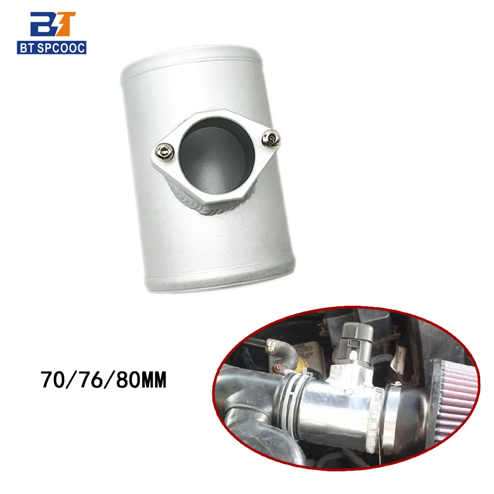 Aluminum Air Flow Sensor Bracket 70/76/80MM MAF Instrument Adapter for