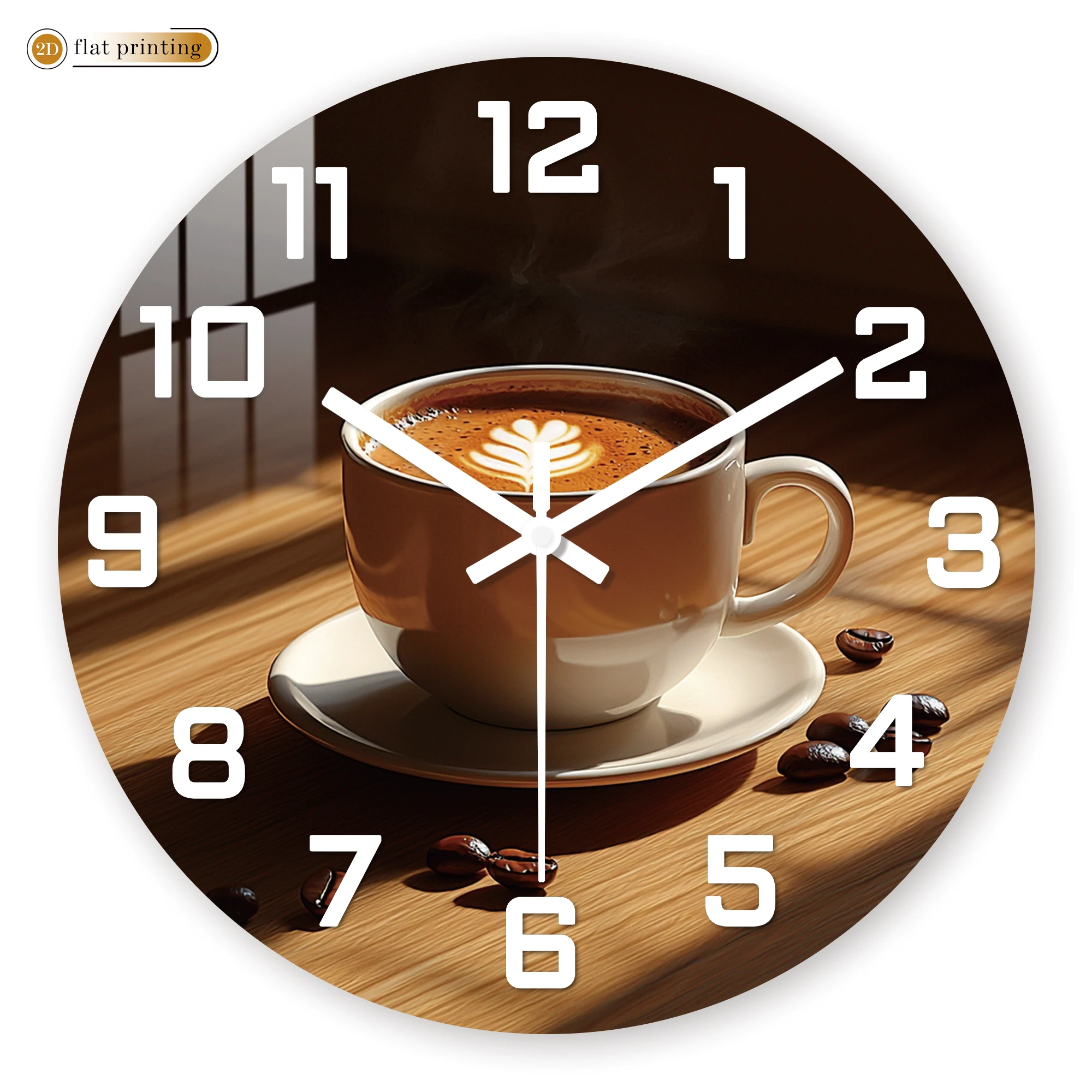 Coffee Cup Wall Clock 1