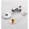 Stainless Steel Shower Arm Bottom Hose Wall Mounted Shower Head Extension Arm Joint Shower Nozzle Accessories  Fixed Base 3