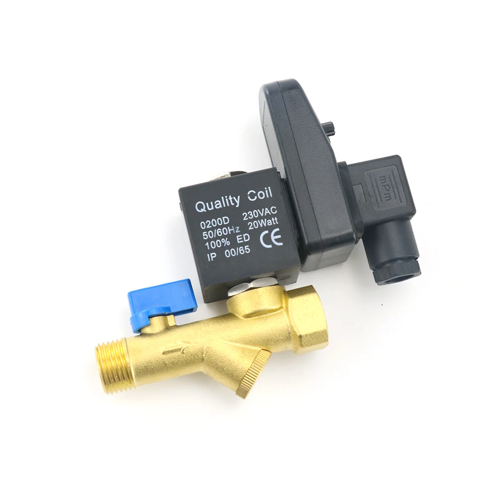 G1 / 2 DN15 Automatische Elektronische Zeitgesteuerte Ablassventil Luftbehälter Wasser Feuchtigkeit für Luftkompressor Kondensat Management, Getrennt G1 / 2 DN15 Automatische Elektronische Zeitgesteuerte Ablassventil Luftbehälter Wasser Feuchtigkeit für Luftkompressor Kondensat Management, Getrennt