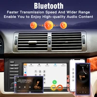 Autoradio STWEI Linux pour BMW Série 5 E39 E38 X5 E53 avec CarPlay sans fil, Android Auto, GPS, FM, DSP, Bluetooth et lecteur multimédia 7