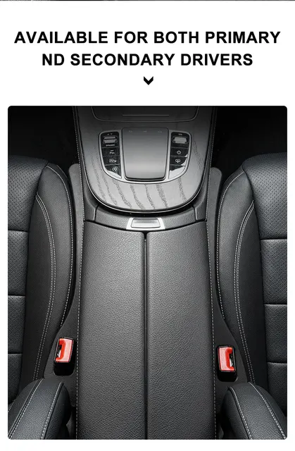 SEAMETAL Car Seat Side Gap Filler Bendable Seat Crevice Drop Blocker Auto  Center Console Side Filling Strip with Seatbelt Hole - AliExpress