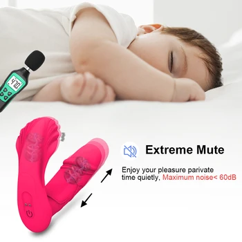 Wireless Remote Control Vibrator Female Thrust Retractable Dildo G-Spot Clitoral Stimulator Sex Toys Goods For Women Adults 18 5