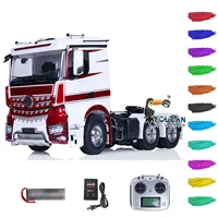 1/14 6x4 RTR RC Tractor Truck 3363 Radio Control Car TOUCAN DIY Painted Assembled Model Sound Lights Vehicle for Boys Toys 2