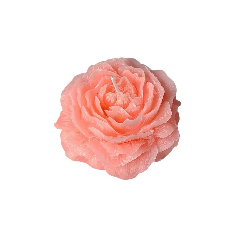 Peony Flower Luminous Fluorescence Low Temperature Candles 48℃Anti-ScaldsmCouple Wax Drip Xiaohongshu Sexy Candle